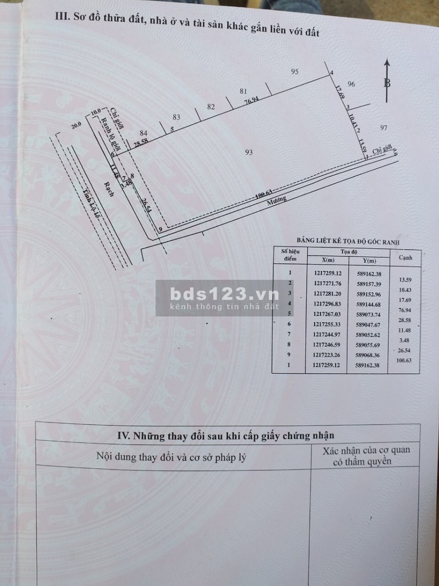 Mặt tiền Tỉnh Lộ 15 xã Trung An cách ngã tư Tân Quy 2km đường lớn thuận tiện giao thông