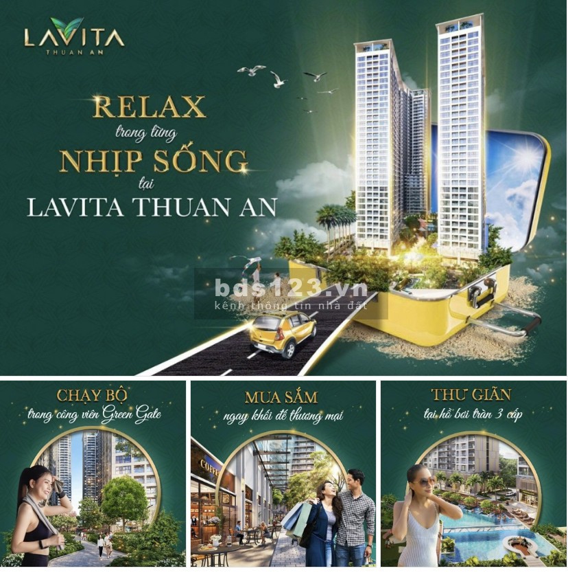 Căn hộ Smarthome giá rẻ mùa dịch chung cư Lavita Thuận An, pháp lí minh bạch, sở hữu lâu dài