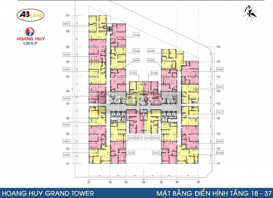 Hoàng Huy Grand Tower chung cư cao cấp số 1 Hải Phòng, chiết khấu 6% và tặng 1 cây vàng SJC