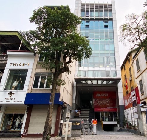 Lô góc bán tòa nhà văn phòng 9 tầng dt 210m, mt 7,5m mặt phố Trần Xuân Soạn, giá 155 tỷ