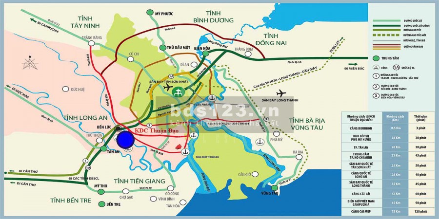 Đất nền giá rẻ sổ hồng riêng tại KCN Thuận Đạo, Cần Đước, Long An