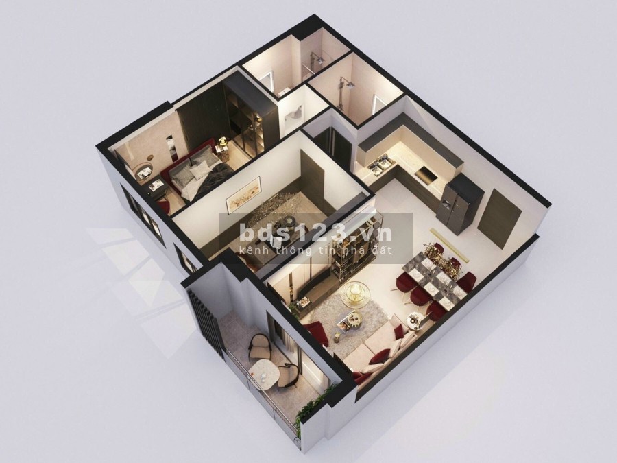 Bán căn hộ 1 pn Grand Center Quy Nhơn hướng Đông Nam giá bsn 1.5 tỷ, tặng gói bh 400 triệu
