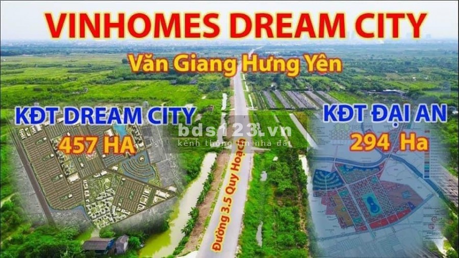 Đất đấu giá Thôn 13 - Nghĩa Trụ 100 m tới Vinhomes Dream City liên hệ 0982923665