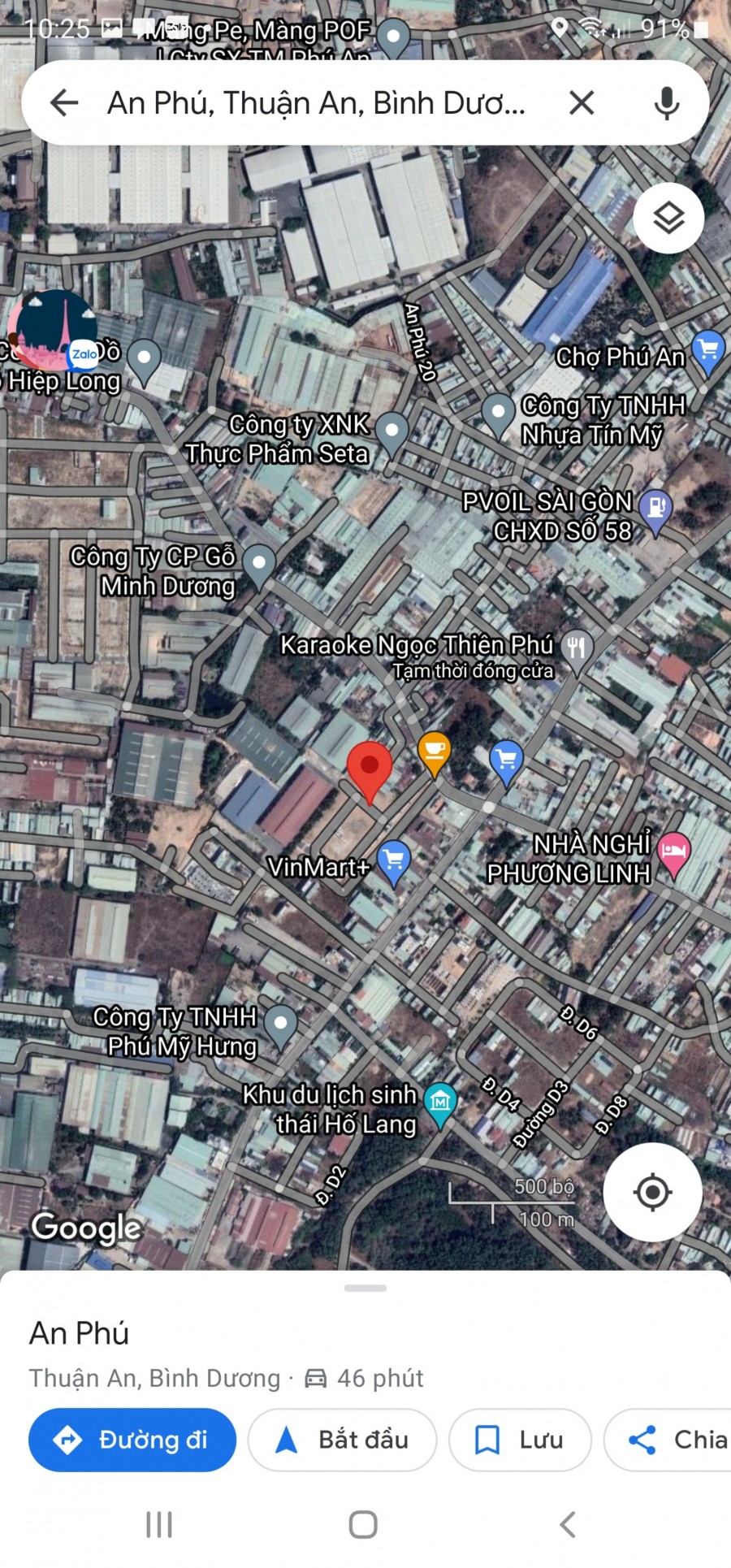 Bán đất đường Phan Đình Giót An Phú Bình Dương chỉ 1ty450tr/64m2 sổ riêng công chứng ngay.