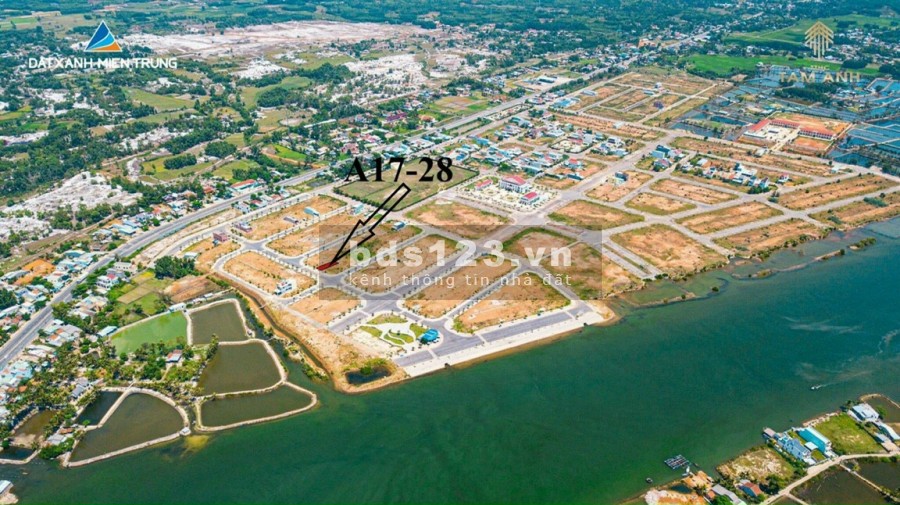 Những vị trí đẹp nhất còn lại của dự án TTHC Tam Anh mặt tiền QL 1A