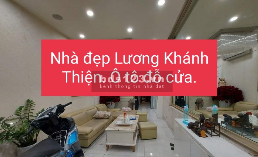 Bán Nhanh Nhà Lương Khánh Thiện ô tô ngõ thông diện tích 32m2, giá bán 2.85 Tỷ