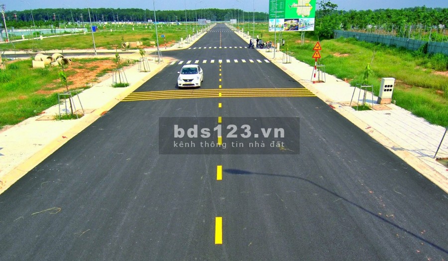Thanh lý gấp lô đất diện tích 91m2 tại Mỹ Phước 3, gần ĐH Việt Đức, giá bán 1.15 tỷ