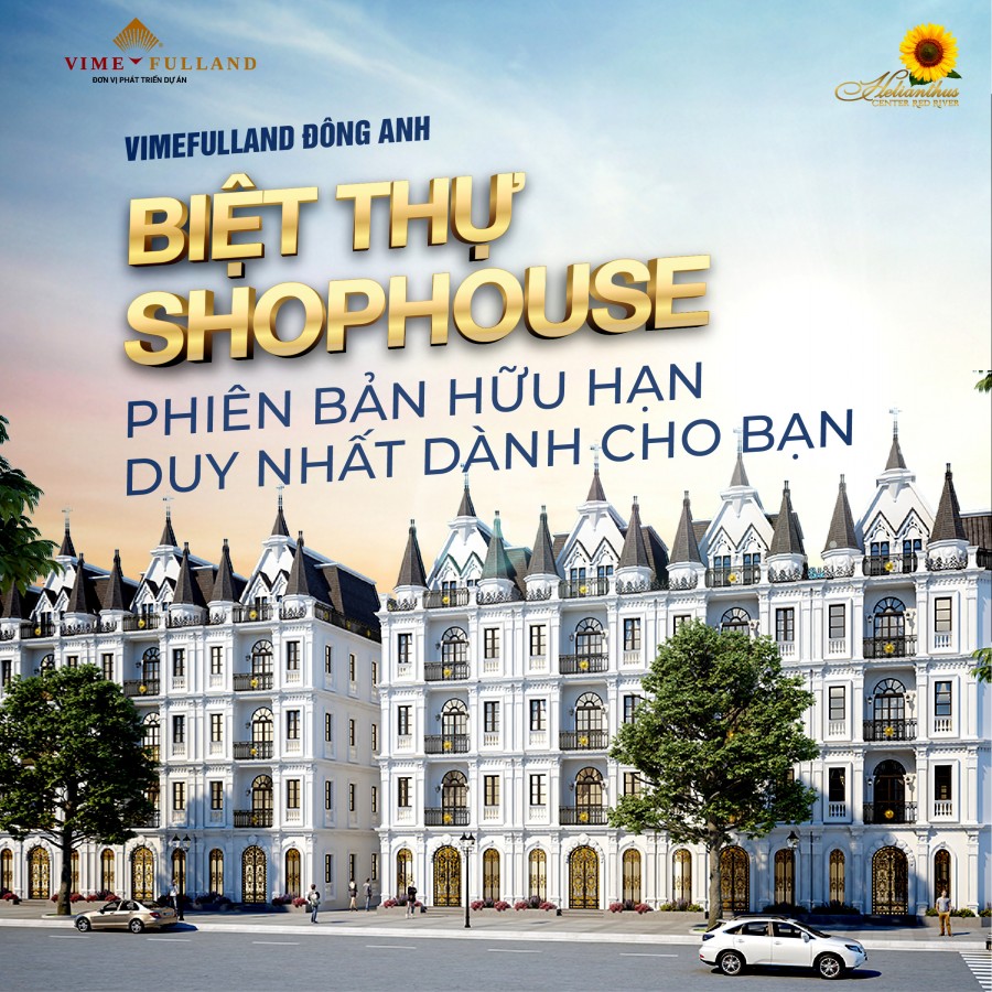 Vimefulland Đông Anh khu đô thị đẳng cấp nhất tại phía Bắc Thủ Đô, giá bán 11.6 tỷ
