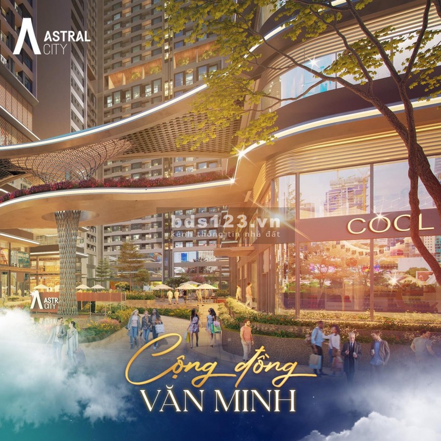 The Gemini - Block đắc giá nhất dự án Astral City, Thuận An, Booking ngay, giá bán 2.82 tỷ