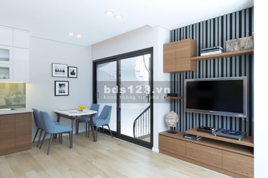 Tòa nhà căn hộ dịch vụ đường Hoàng Mai, 50 phòng full đồ đúc 9 nổi 1 hầm dt 177m2, giá 27 TỶ