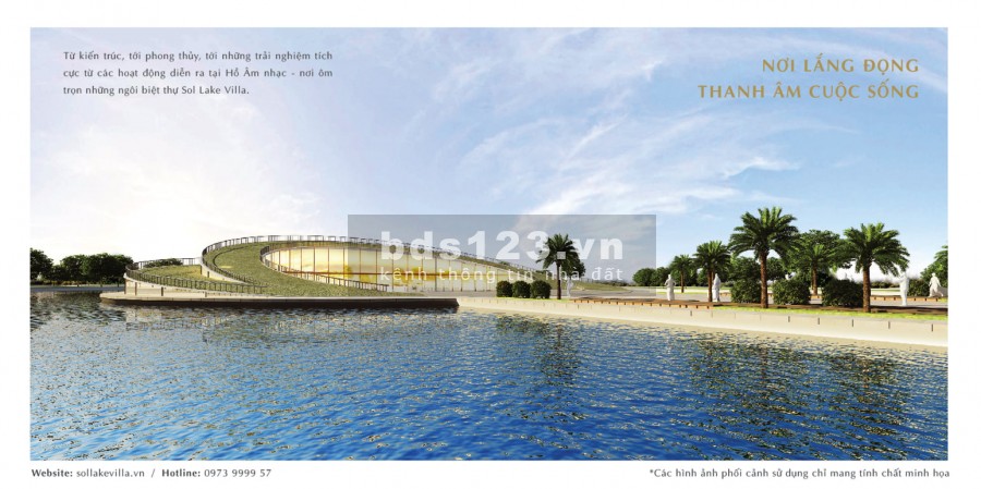 Biệt thự Sol Lake Villa Nam Cường - đẳng cấp vượt trội, giá trị hợp lí