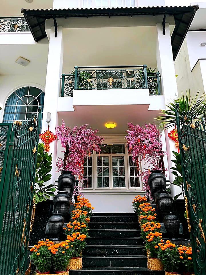 Nhà nguyên căn diện tích 250m2, lộ 8m, nội thất cao cấp, Quận 7, dt 10x25m, nội thất sang