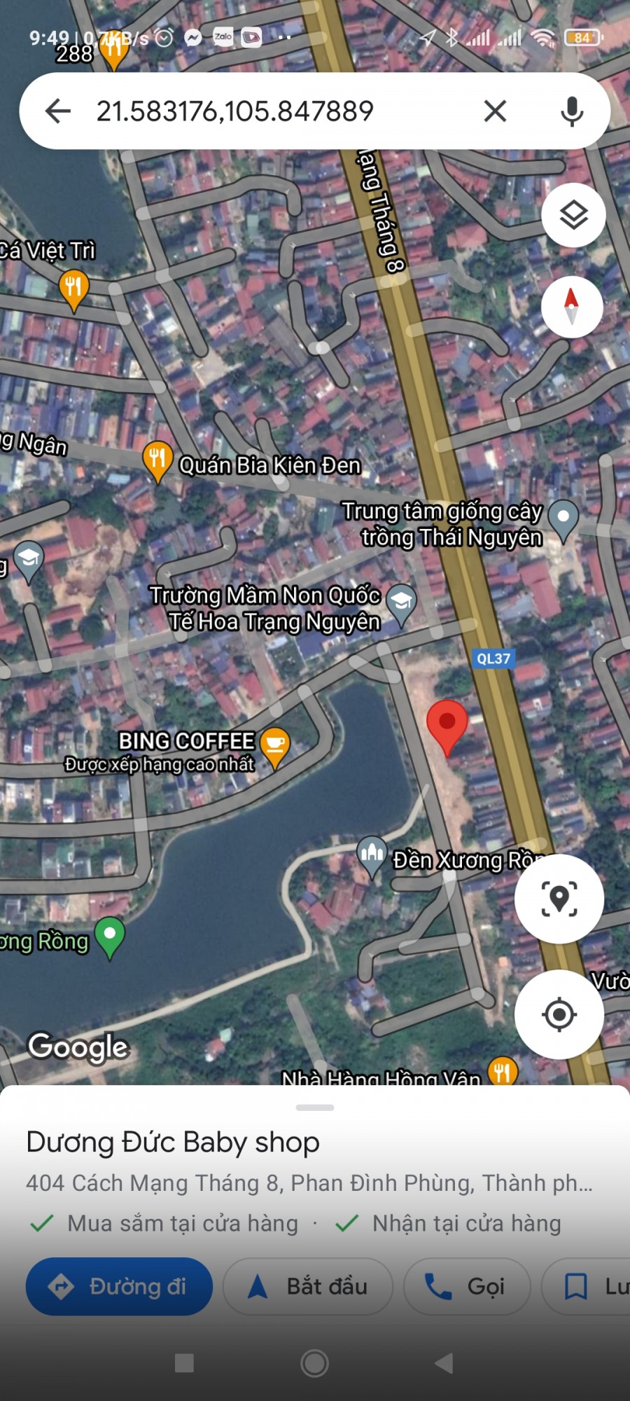 Bán lô đất 116m view hồ Xương Rồng, Phan Đình Phùng, thành phố Thái Nguyên cực Vip