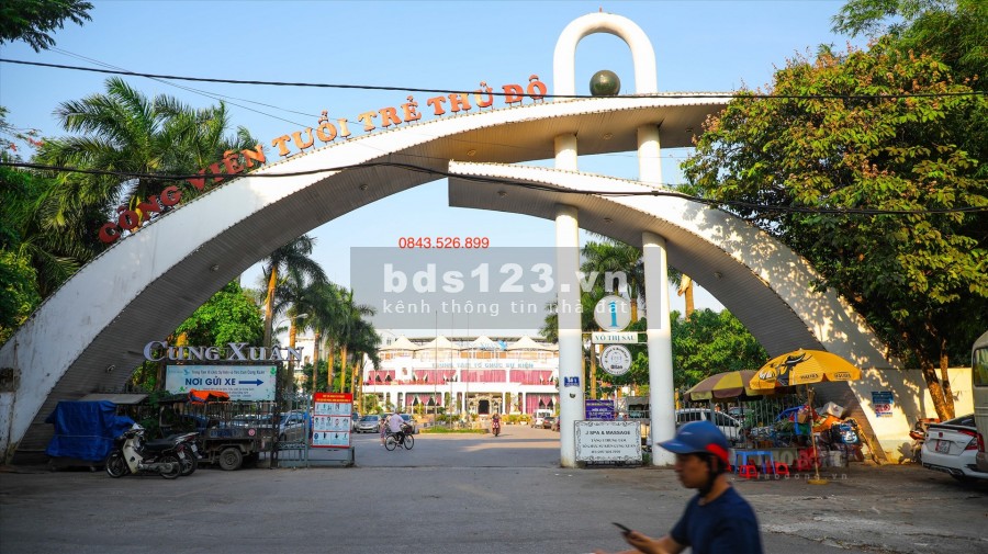 Bán gấp nhà phố Trần Khát Chân, 2 mặt thoáng, nhỉnh 70 triệu/m2, liên hệ 0843526899