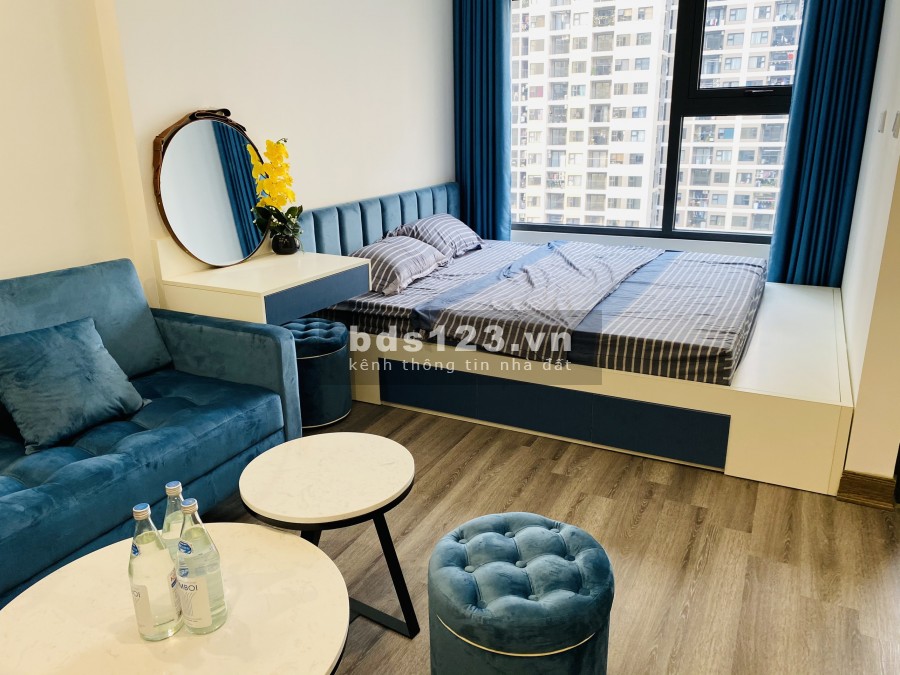 Cho thuê căn hộ Studio CC Vinhomes Smart City 30m2 Full nội thất. Giá:7.5Tr/Tháng