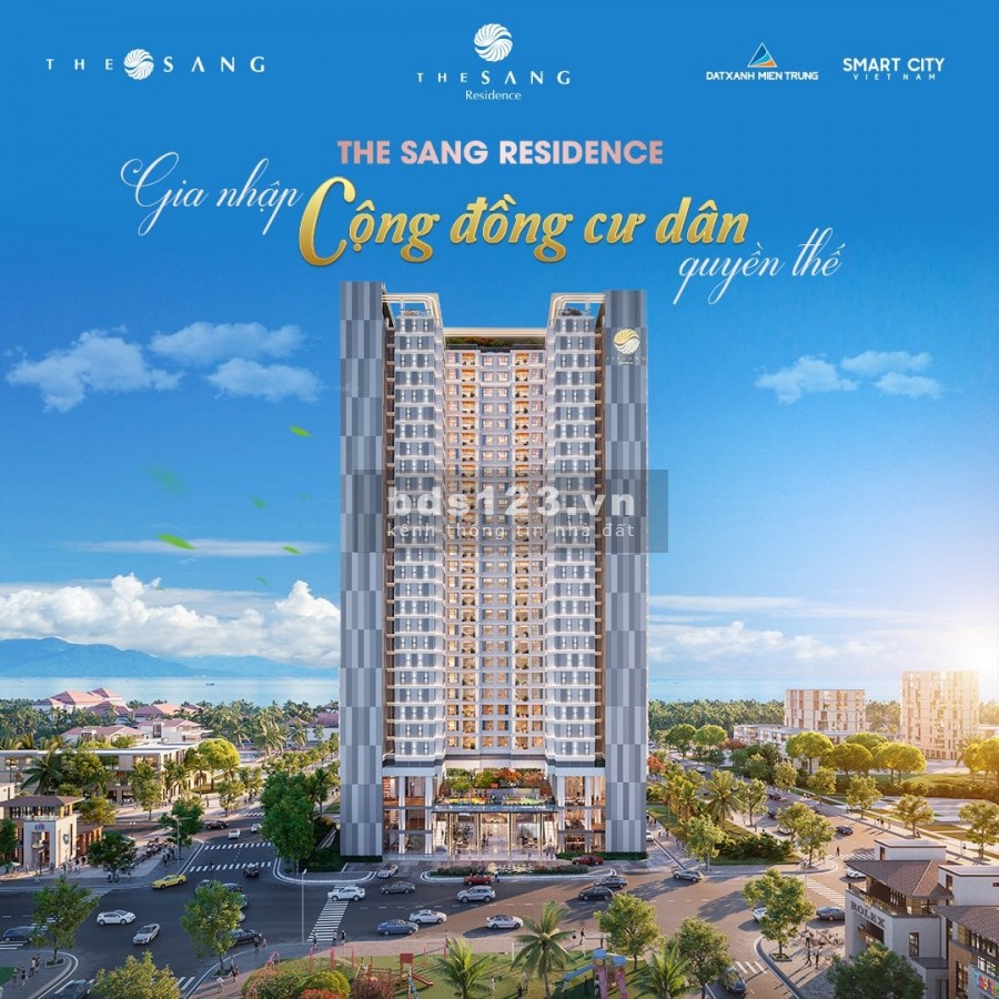 Bán căn hộ hàng hiệu chung cư The Sang Residence sở hữu chỉ với 7xx triệu, chiết khấu cao