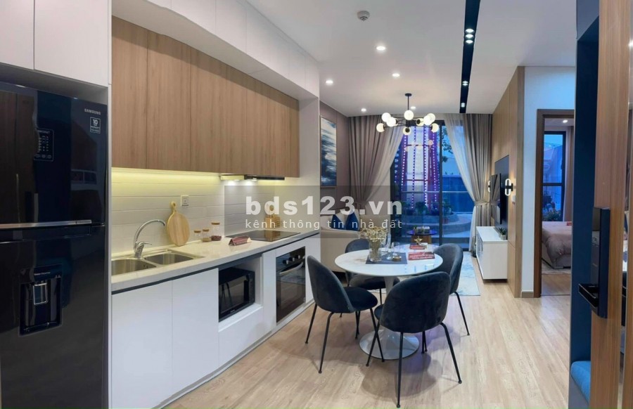 Bán căn hộ chung cư mặt biển căn 1PN+1 full nội thất giá 1,4 tỷ, tặng 1 năm phí dịch vụ quản lý
