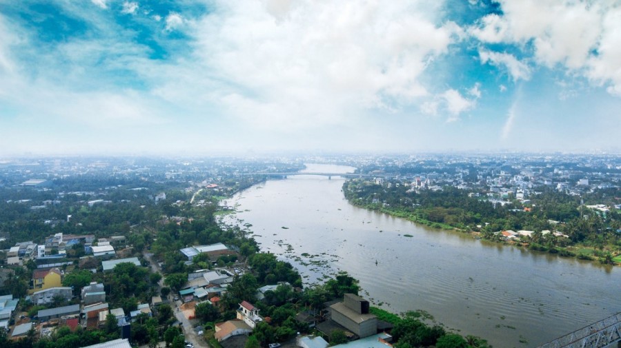 bán căn hộ giáp lái thiêu thuận an, vista riverside chuẩn bị giao nhà