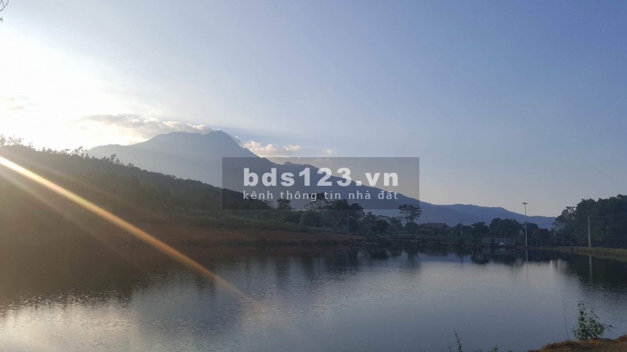 Đất nền biệt thự mặt hồ Ba Vì, giá tốt đầu tư sinh lời cao - khai thác dòng tiền cho thuê hiệu quả