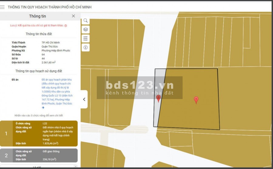 Bán đất diện tích sử dụng 2000m2 gần QL13, Hiệp Bình Phước, Thủ Đức, giá chỉ 25 triệu/m2