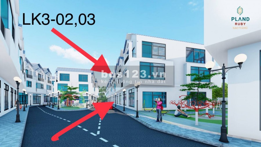 Cần bán lô LK3-03 dt 88m2, tại khu nhà ở Pland Ruby sao vàng Triệu Sơn Thanh Hoá