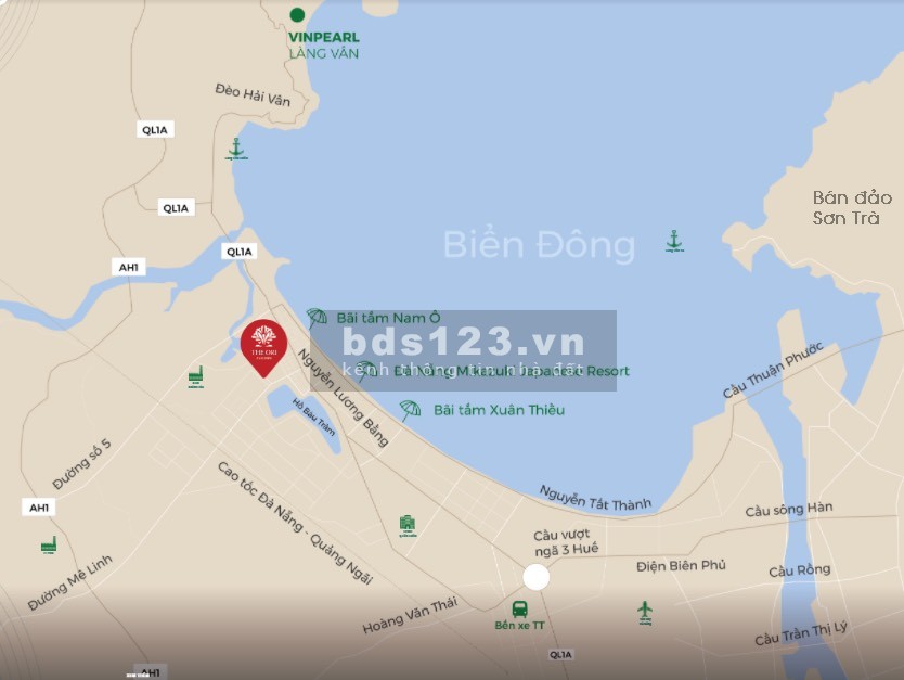 Căn hộ giá rẻ chỉ 1 tỷ căn tại Đà Nẵng, dễ thanh khoản dành cho khách hàng, sở hữu lâu dài