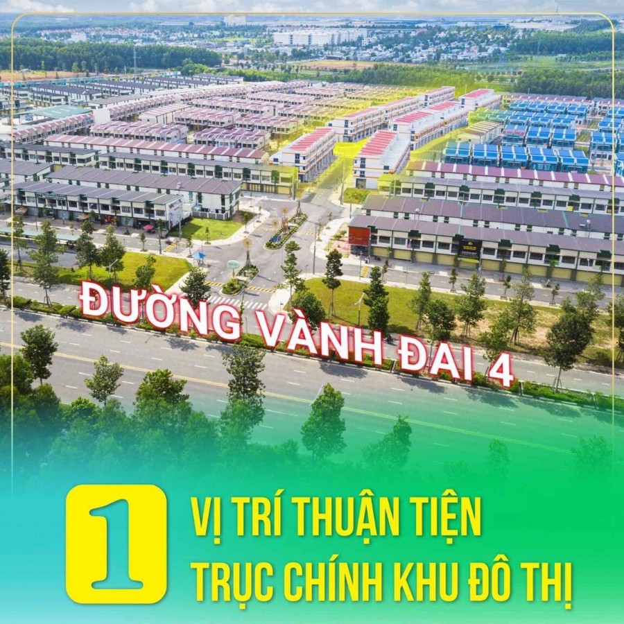 Cần bán nhanh nhà liền kề vườn khu đô thị Oasis City Mỹ Phước 4, giá bán 1.6 tỷ, lhcc