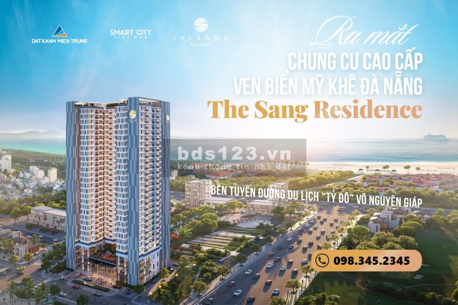 Còn 5 suất ngoại giao căn hộ 2 PN chung cư cao cấp The Sang Residence + Quà tân gia khủng