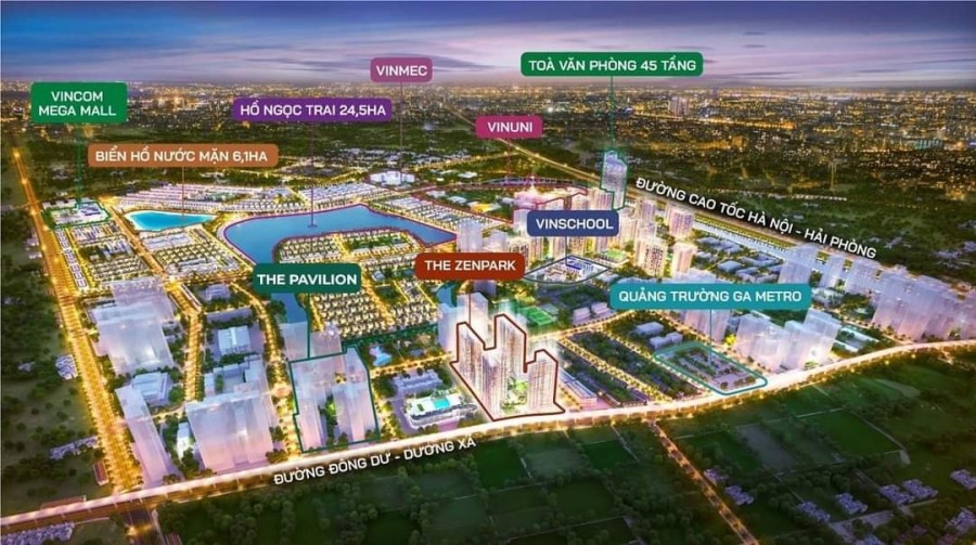 Chỉ từ 1.7 tỷ sở hữu căn hộ tại Ocean View- căn hộ nghỉ dưỡng tuyệt nhất tại Vin Ocean Park