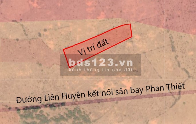 Cần bán gấp 1 mẫu đất vườn Bình Thuận gần sân bay tại Bình Tân, đầu tư sinh lời