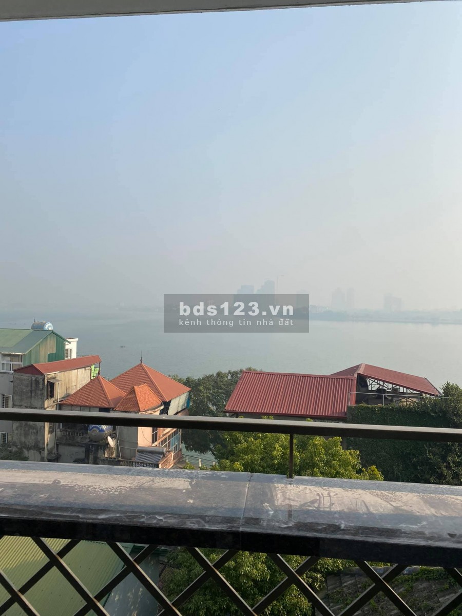 Bán toà căn hộ dịch vụ cao cấp Phố Võng Thị View Hồ Tây dt 150m2, 7 tầng, MT 9m vị trí đẹp giá TL
