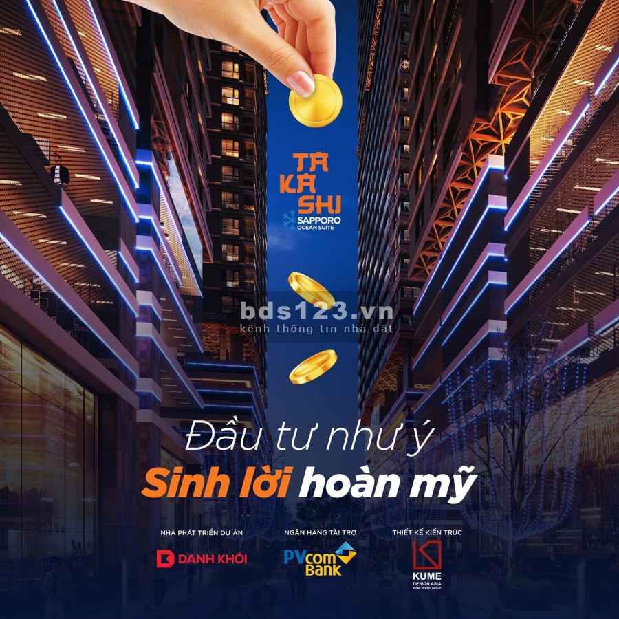 Bán căn hộ chính chủ nhiều chính sách ưu đãi cho khách, Takashi Ocean Suite Kỳ Co, giá tốt