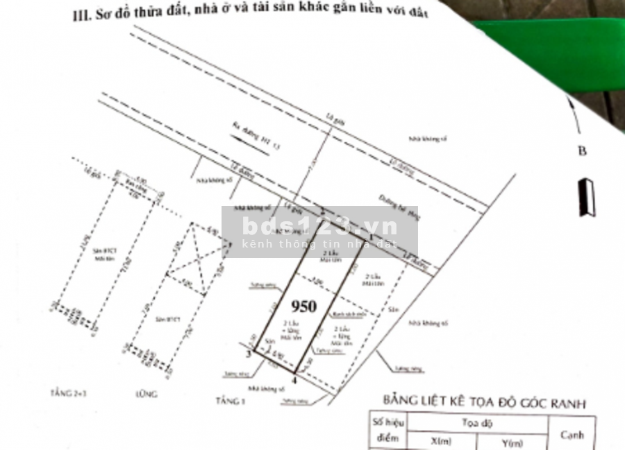 Bán nhà nguyên căn khu dân cư đường Hiệp Thành 13, diện tích…