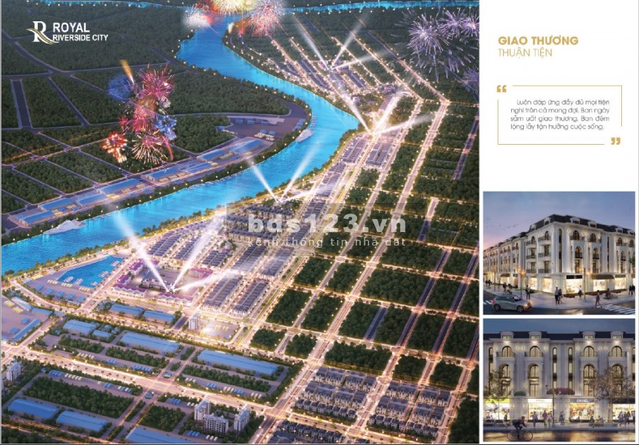 Dự án Royal Riverside City Móng Cái, Quảng Ninh, diện tích lớn, tiện ích đầy đủ, pháp lí đủ