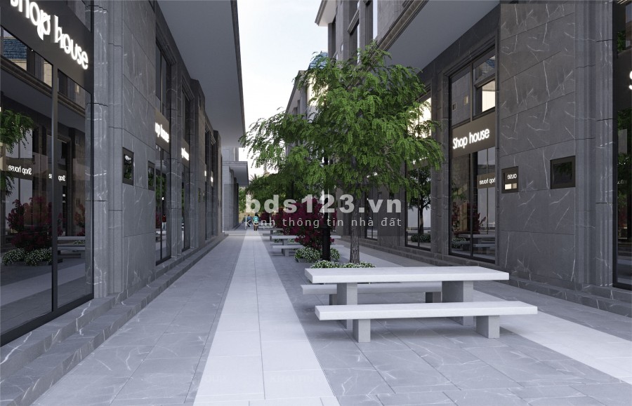 Tổ hợp những căn Shophouse liền kề cao cấp bật nhất mặt tiền Võ Nguyên Giáp rộng 100m