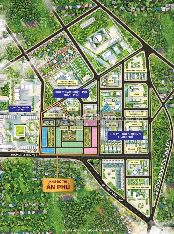 Đất nền dự án khu đô Thị Ân Phú tại Buôn ma Thuột Đăk Lăk, pháp lý hoàn chỉnh