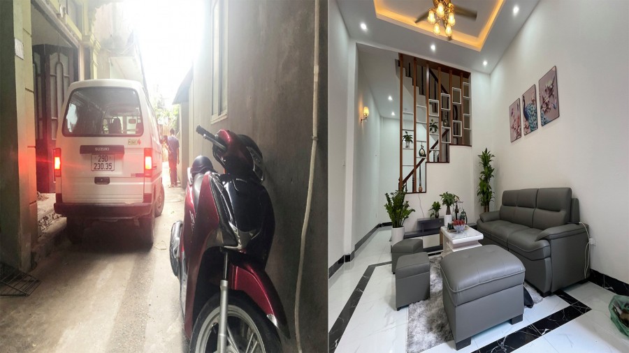 Cần bán căn nhà 4,5 tầng 42m2 Ô tô đỗ cửa trung tâm Quận Cầu Giấy giá nhỉnh 4 tỷ