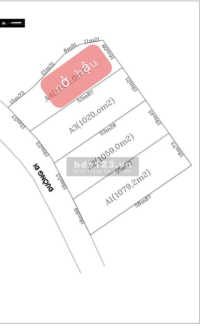 Bán Gấp 1000m2 giá bán 1.650 triệu/m2 ngay xã Bàu Cạn, Long Thành, tiện ích xung quanh