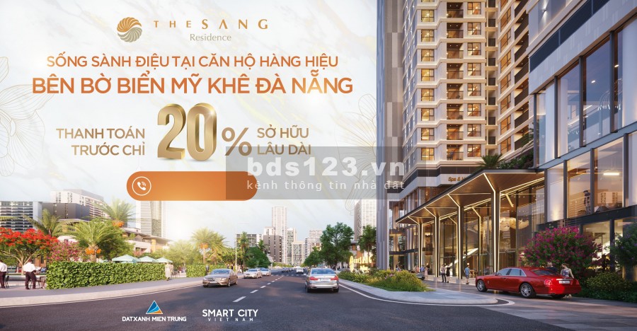 Căn hộ có nội thất sang trọng bậc nhất Đà Nẵng chiết khấu 17%, thanh toán dàn trải 24 tháng.