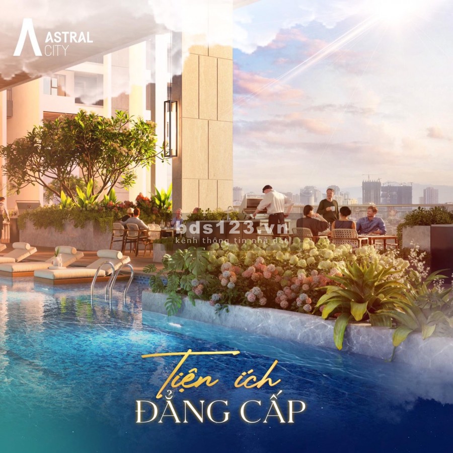 Astral City Bình Dương, căn 1PN giá chỉ 1.8 tỷ, thanh toán đợt 1 chỉ 100 triệu, sổ riêng