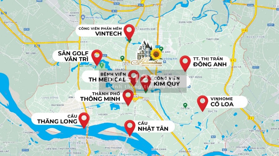 Vimefulland Đông Anh - Khu đô thị kiểu mẫu, giá bán 12 tỷ, miễn phí dịch vụ quản lí