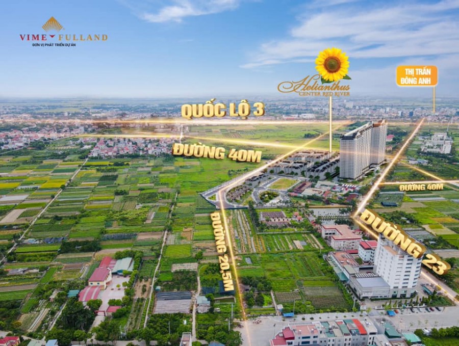 Vimefulland Đông Anh khu đô thị với kiến trúc xa hoa đẳng cấp, đậm chất Châu Âu