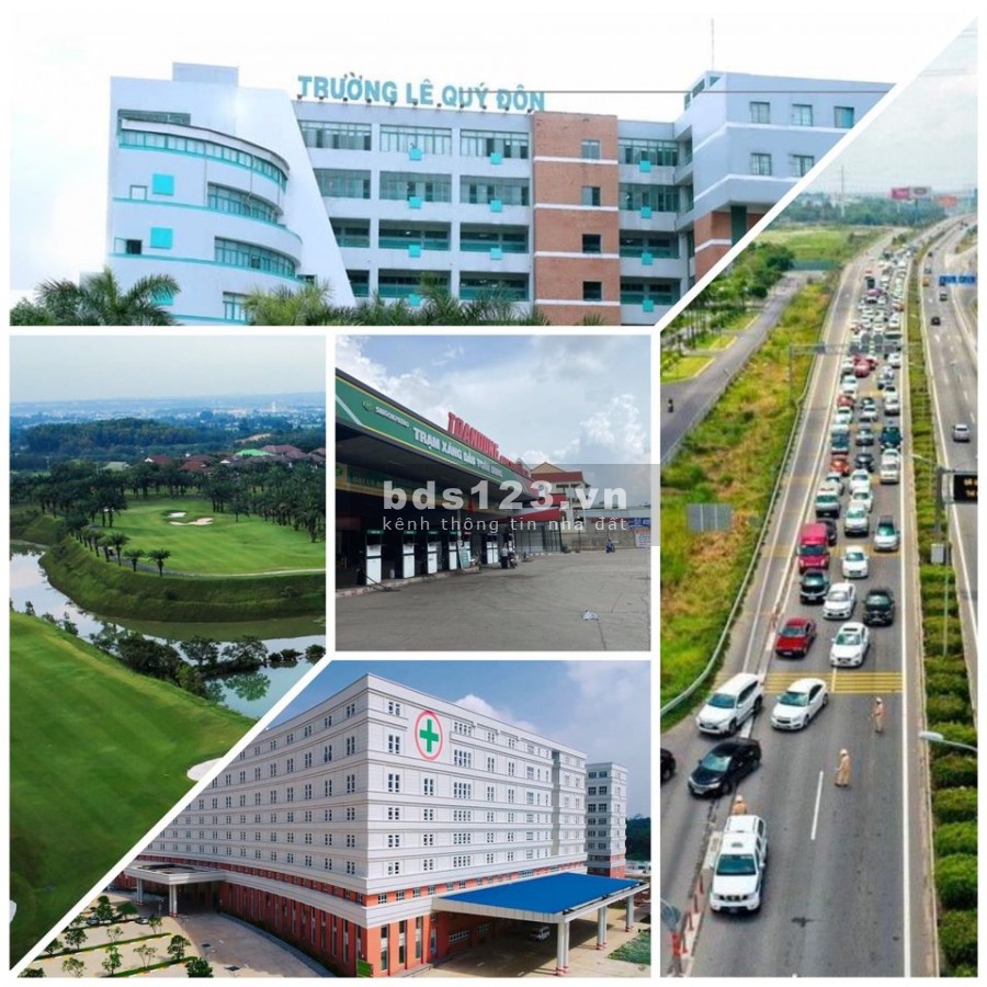 Mở Bán khu dân cư mới Biên Hoà Ngay Ngã 4 Vũng Tàu sổ hồng riêng thổ cư giá 1ty2/ nền