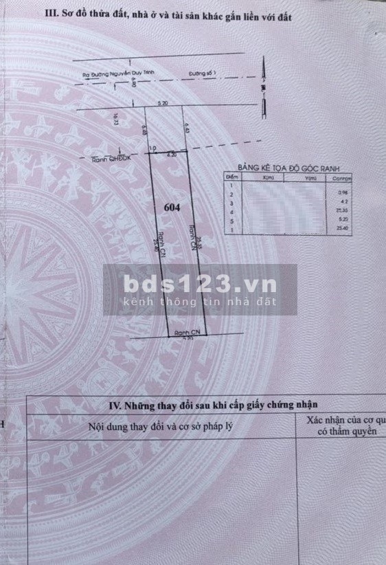 QUẬN 9, ĐẤT MẶT TIỀN, LONG TRƯỜNG, TS 5.2x25m 132m2, CHỈ 7.5 TỶ