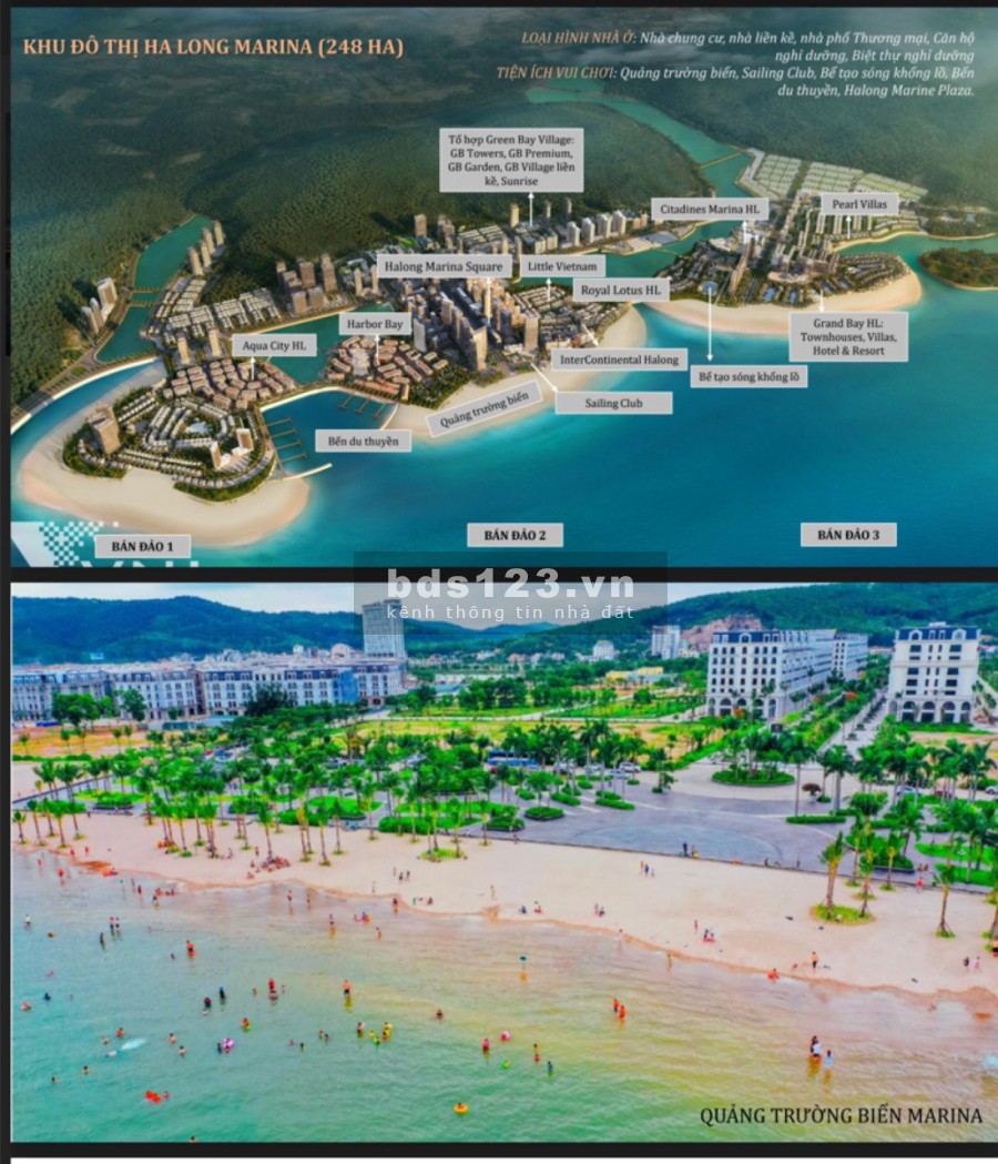 Chuyển nhượng căn shophouse hướng Nam dự án Grand Bay Town House…