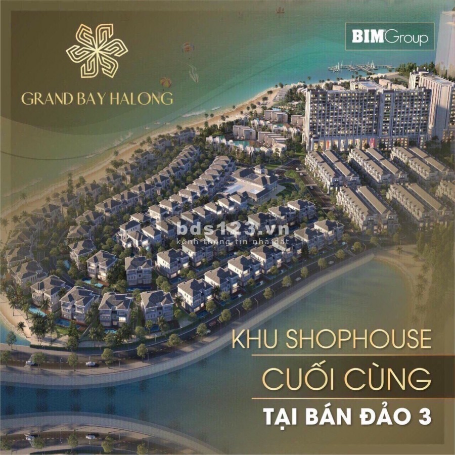 Chuyển nhượng căn shophouse hướng Nam dự án Grand Bay Town House…