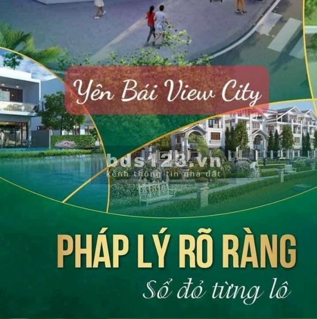Đất phân lô mặt đường Nguyễn Tất Thành, Yên Bái, chỉ từ 400 triệu/lô dt 100m2, mặt tiền 5m