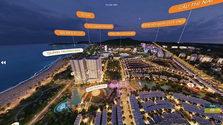 Takashi Ocean Suite- Khu đô thị căn hộ nghỉ dưỡng biển Quy Nhơn sở hữu được hai mặt tiền đắc địa