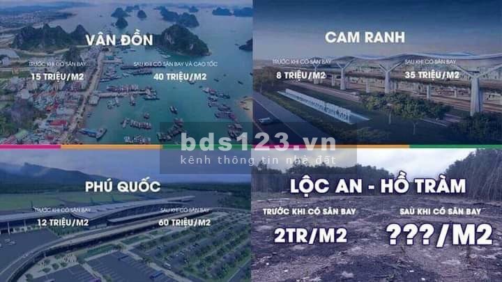 Đất thổ cư cạnh khu công nghiệp Đất Đỏ- Hồ Tràm, giá chỉ từ 880 triệu, lh 0792518186