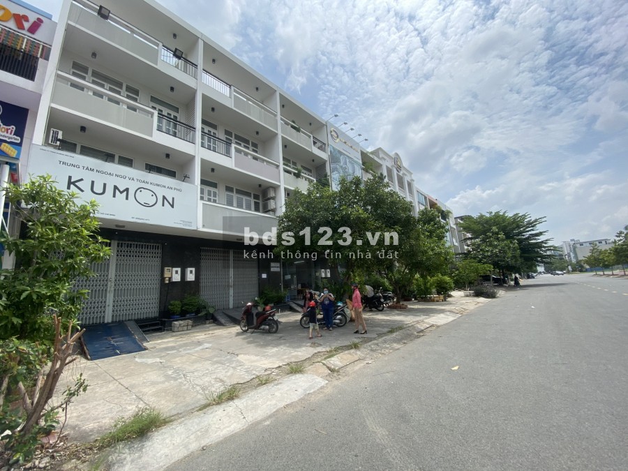 Cho thuê nhà làm văn phòng diện tích 400m2, 1 trệt, 3 lầu, sàn trống An Phú, Quận 2